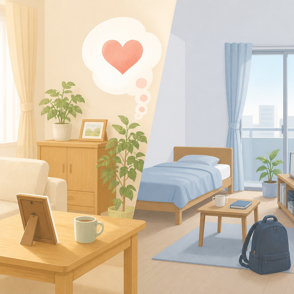 一人暮らし親かわいそうの仕組み