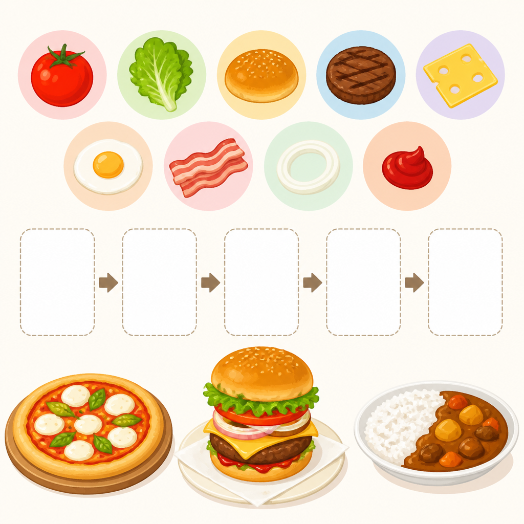 並び替えクイズの食べ物とは何か