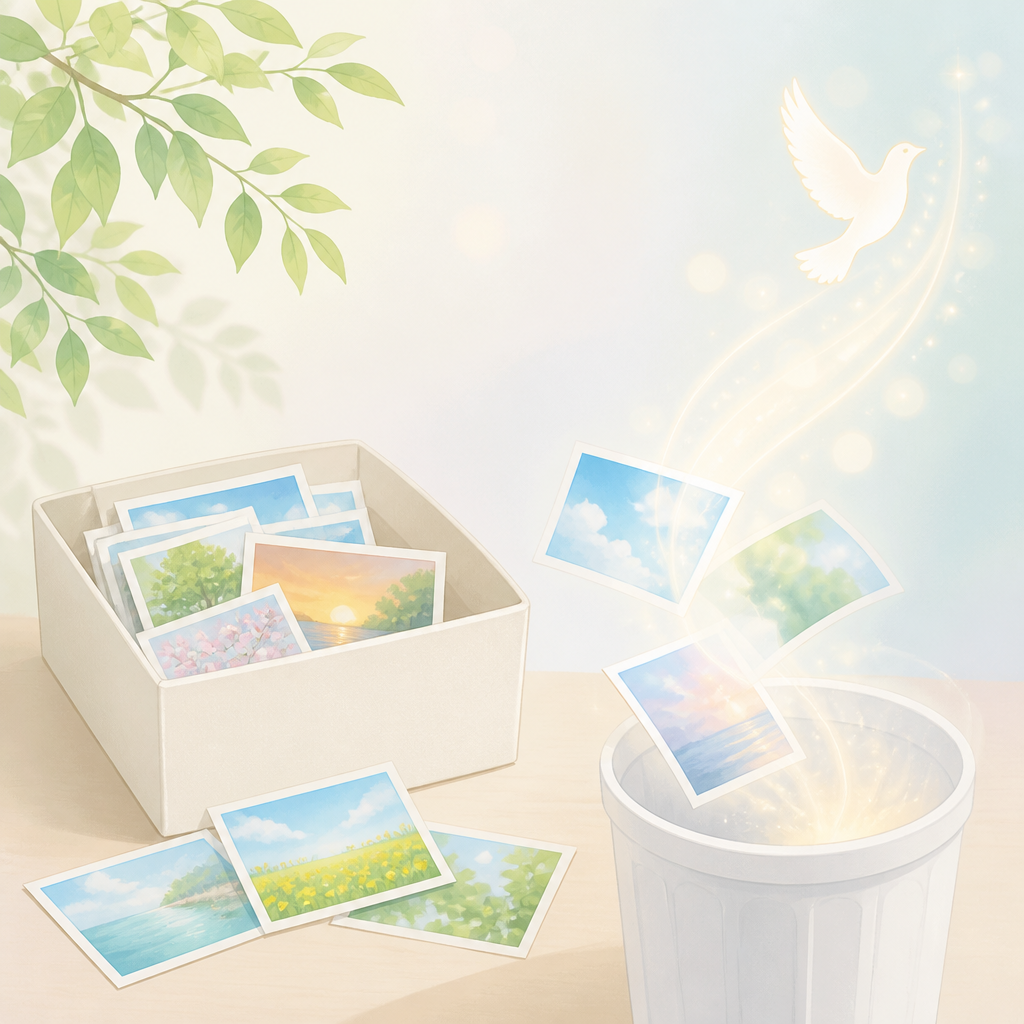 写真の処分とスピリチュアルとは